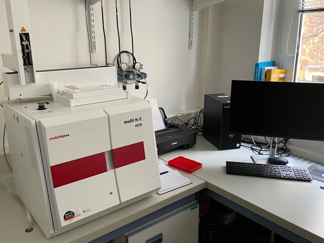 TOC-IC-TN Analyzer for liquid samples